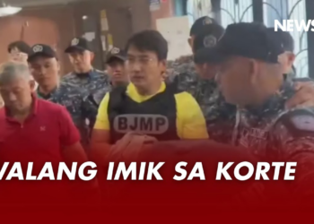 Bong Revilla, tikom sa pagdinig ng mosyon sa Sandiganbayan