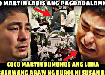 Huling Paalam sa Reyna: Coco Martin, Hindi Napigilan ang Hagulgol sa Ikalawang Gabi ng Burol ni Susan Roces