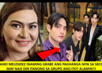 AIKO MELENDEZ IBINAHAGI ANG ADMIRATION O PAGHANGA SA SB19 — “STELL, SUPER GALING!” AYON KAY AIKO! (NH)
