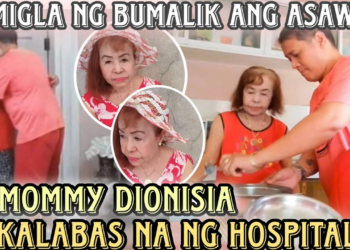 MOMMY DIONISIA PACQUIAO NAKALABAS NA SA OSPITAL — BUMALIK NA SA NORMAL AT MULING NAKAKATAWA (NH)