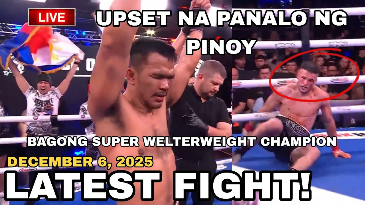 LATEST FIGHT! NEW WBC CHAMPION ANG PINOY! KNOCKOUT AGAD SA ROUND 2 ANG KALABAN!