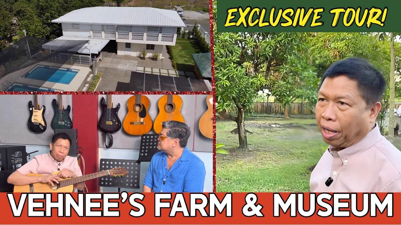 EXCLUSIVE! FARM RESORT & MUSEUM TOUR WITH THE “HITMAKER” VEHNEE SATURNO