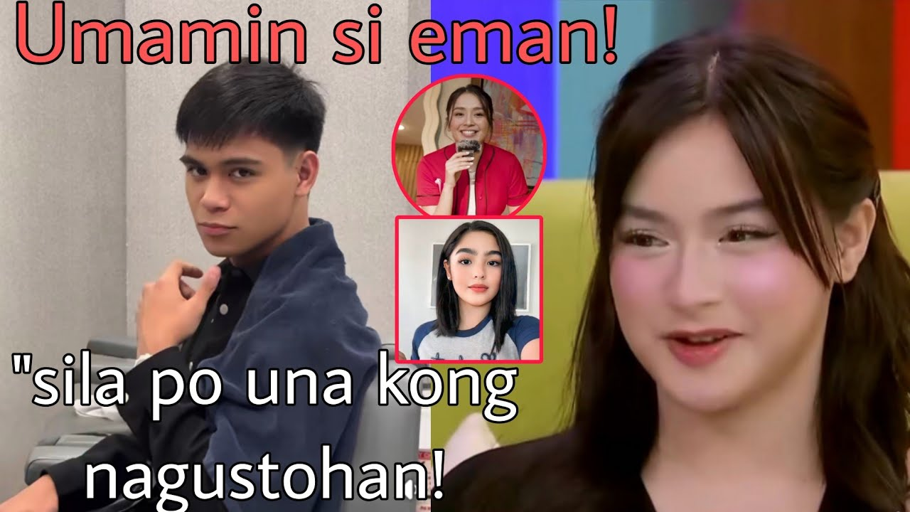 Bago si Jillian Ward: Sina Andrea &Kathryn Bernardo unang CRUSH ni Eman Bacosa Pacquiao